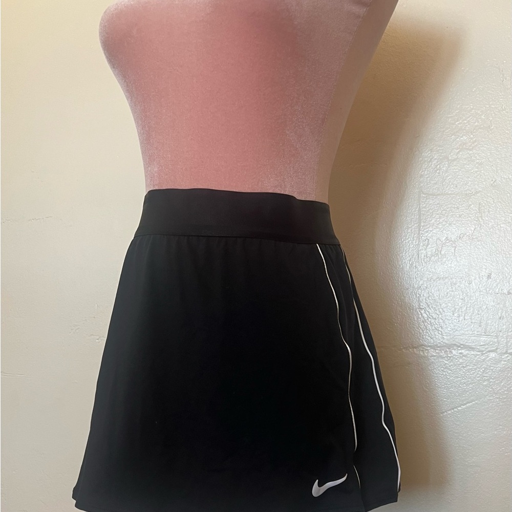 Nike Black Skirt with White Trim